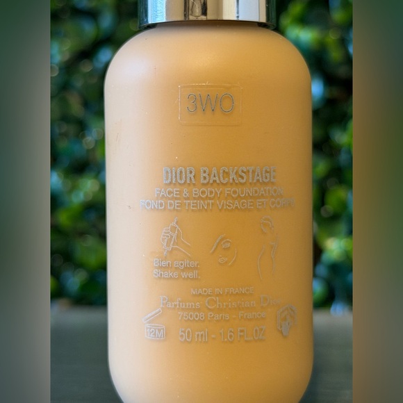 3WO-Dior Backstage Foundation -NEW NO BOX - Picture 2 of 5